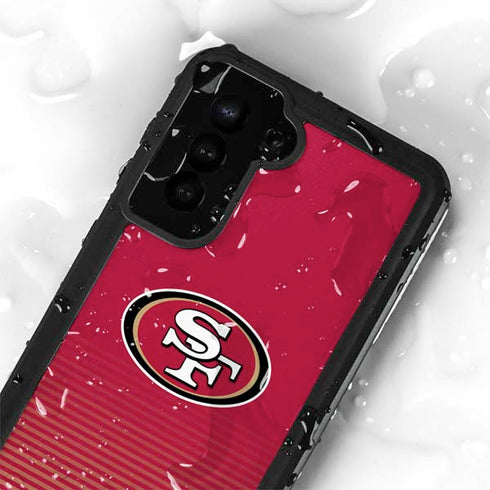 NFL San Francisco 49ers Breakaway Galaxy S24 Plus Waterproof Case